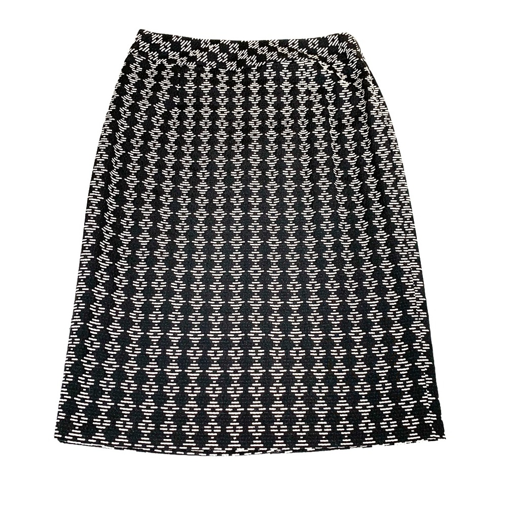 Coldwater Creek Geo Print Pencil Skirt